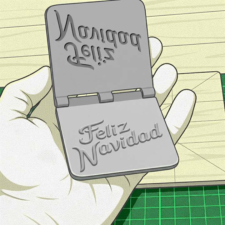Sello Navideño — Animación 3D